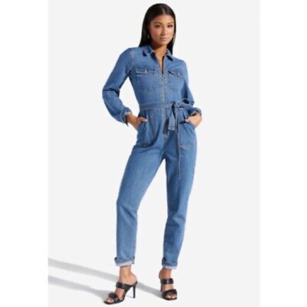 Denim Workwear Jumpsuit